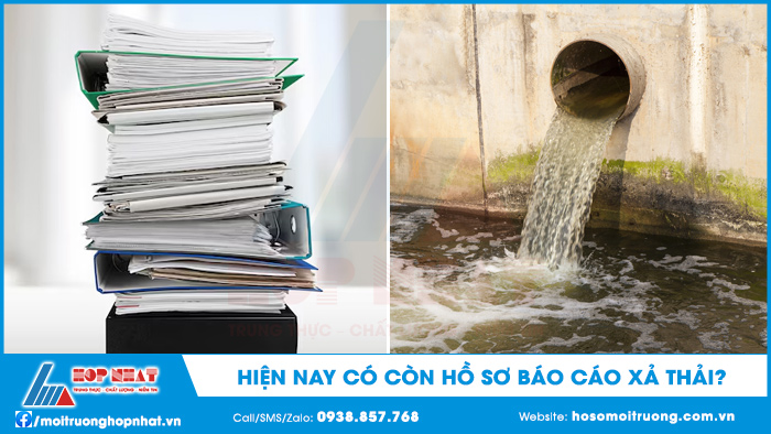 Hồ sơ báo cáo xả thải