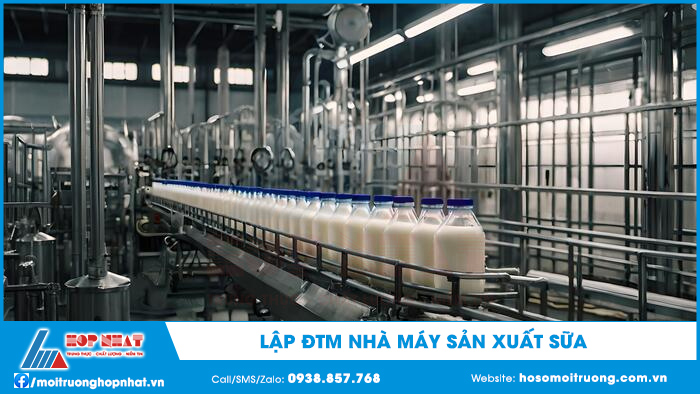 Lập ĐTM nhà máy sản xuất sữa