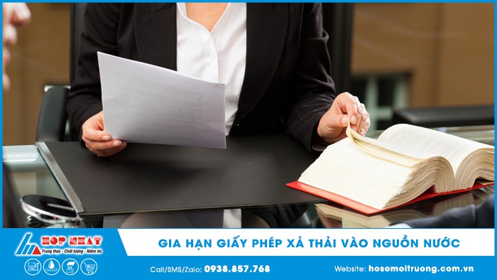 gia hạn giấy phép xả thải vào nguồn nước