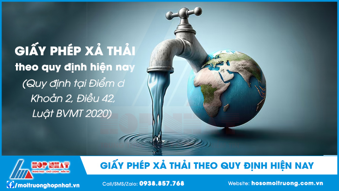 Giấy phép xả thải theo quy định hiện nay