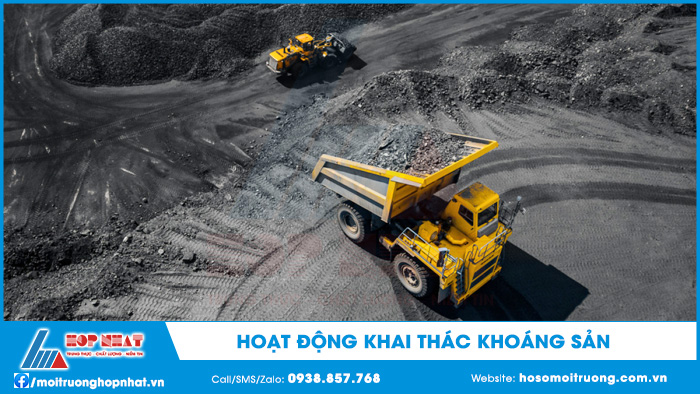 Hoạt động khai thác khoáng sản