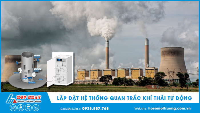 Lắp đặt hệ thống quan trắc khí thải tự động