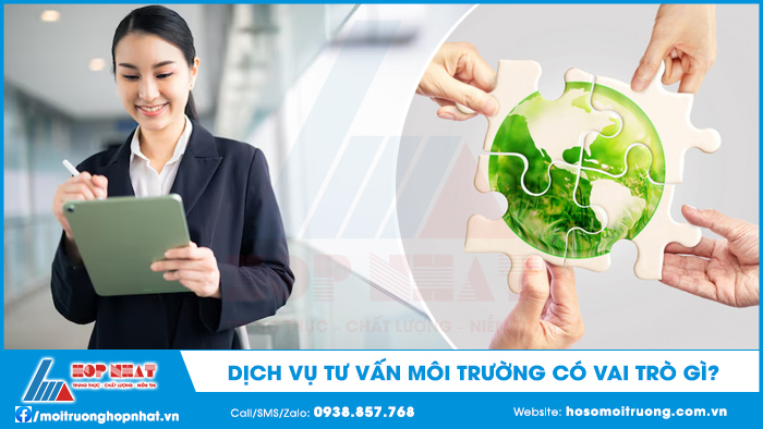Dịch vụ tư vấn môi trường có vai trò gì?