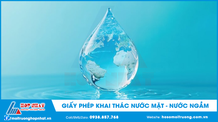 Giấy phép khai thác nước mặt, nước ngầm