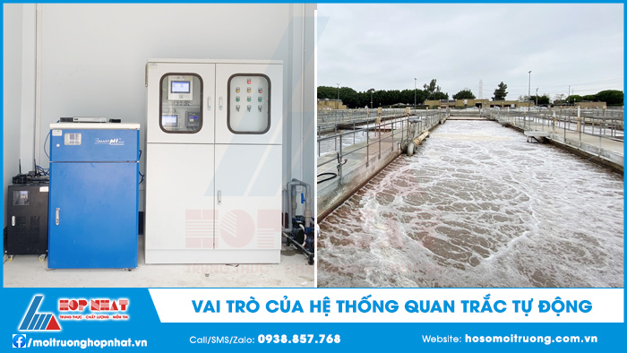 Vai trò của hệ thống quan trắc tự động, liên tục