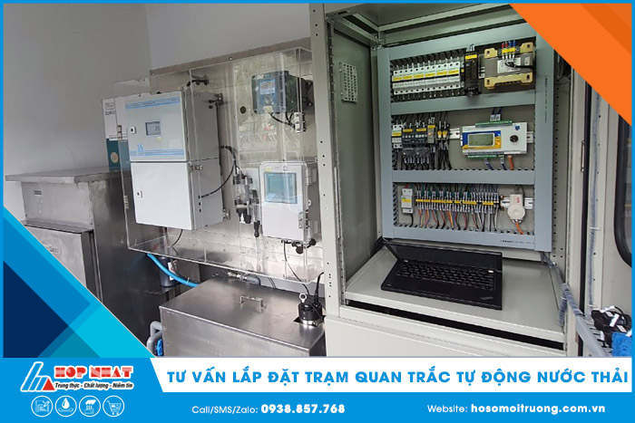 Tư vấn lắp đặt trạm quan trắc tự động nước thải