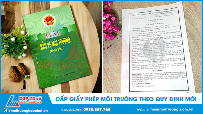Cấp giấy phép môi trường theo quy định mới
