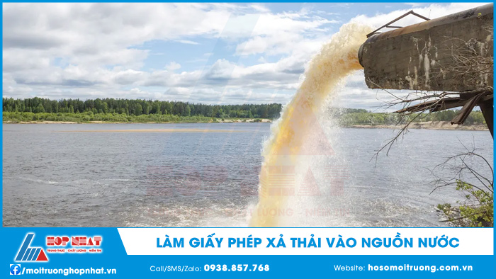 Giấy phép xả thải vào nguồn nước