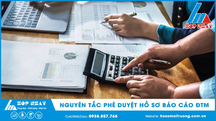 Nguyên tắc phê duyệt hồ sơ báo cáo ĐTM