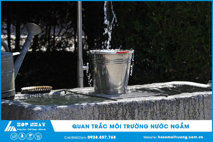 Quan trắc môi trường nước ngầm