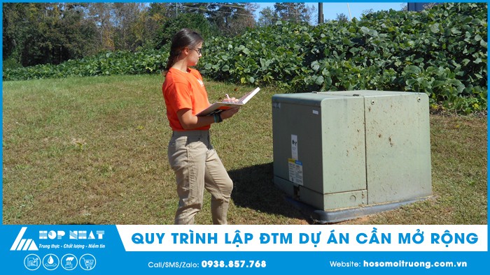 Quy trình lập ĐTM dự án cần mở rộng