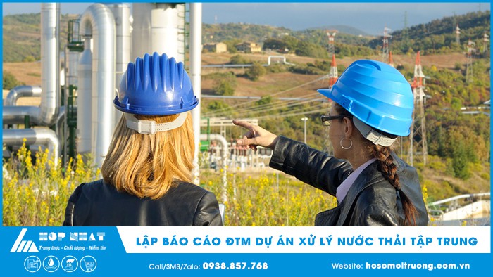 Lập ĐTM dự án xử lý nước thải tập trung