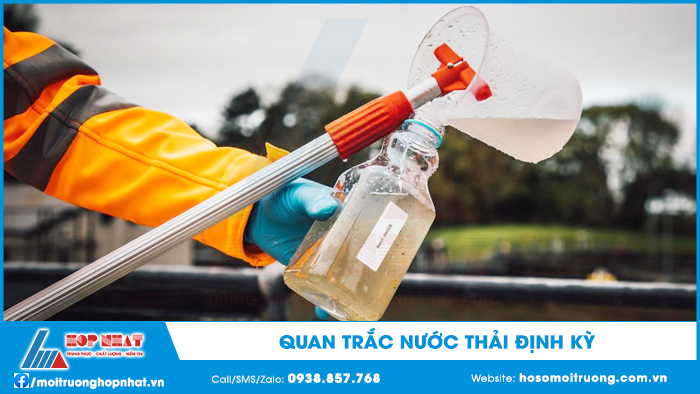 Quan trắc nước thải định kỳ