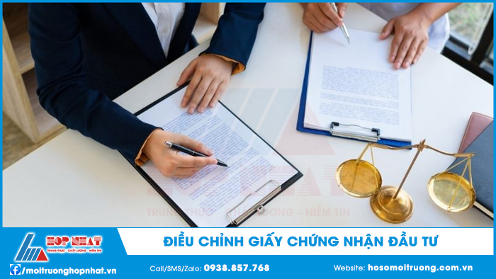 Điều chỉnh giấy ch ứng nhận đầu tư