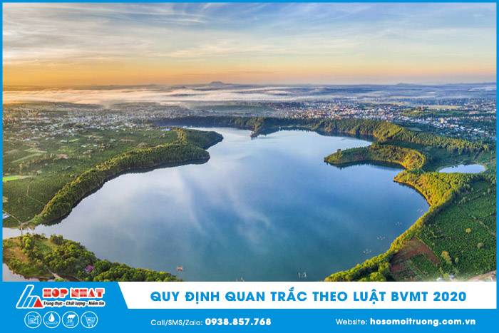 Quy định quan trắc theo Luật BVMT 2020