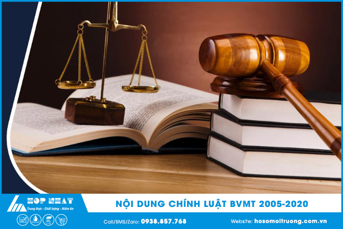 Nội dung chính luật BVMT 2005-2020