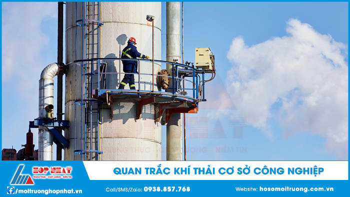 Quan trắc khí thải cơ sở công nghiệp