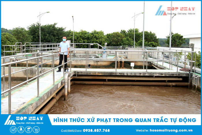 Hình thức xử phạt trong quan trắc tự động