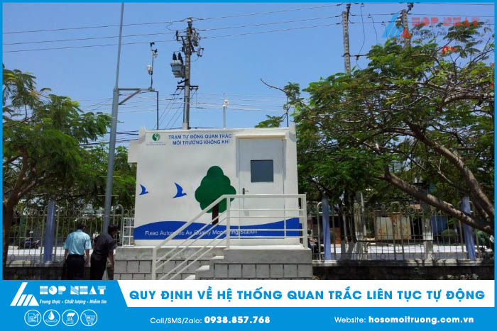 Quy định về hệ thống quan trắc liên tục tự động