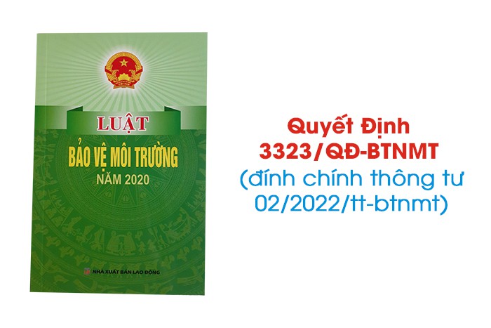 Quyết định 3323/QĐ-BTNMT