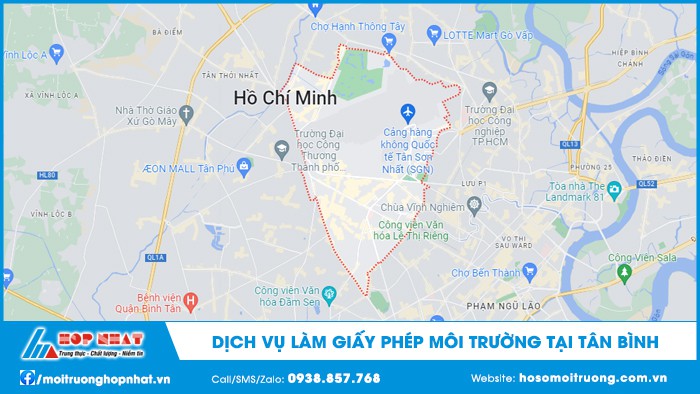 Dịch vụ làm giấy phép môi trường tại Tân Bình