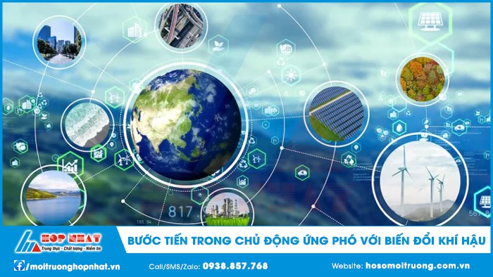 Bước tiến trong chủ động ứng phó với biến đổi khí hậu