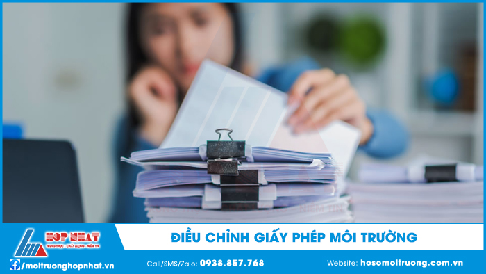 Điều chỉnh giấy phép môi trường