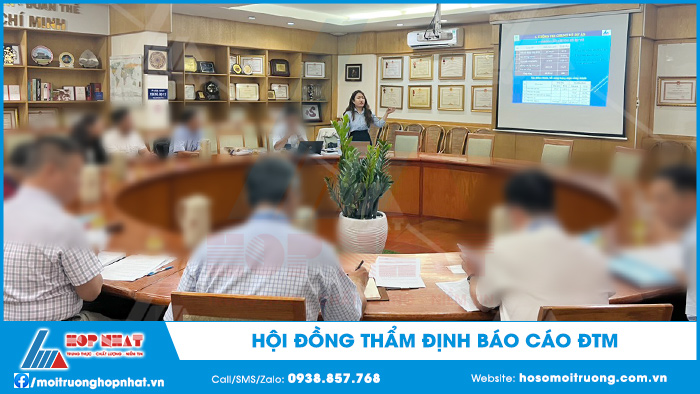 Hội đồng thẩm định báo cáo ĐTM