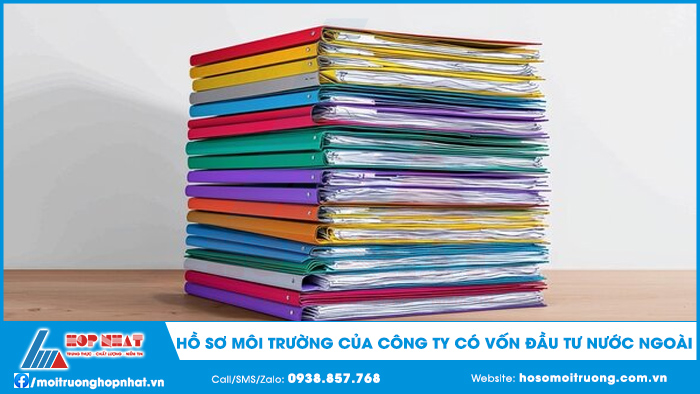 Hồ sơ môi trường của công ty có vốn đầu tư nước ngoài