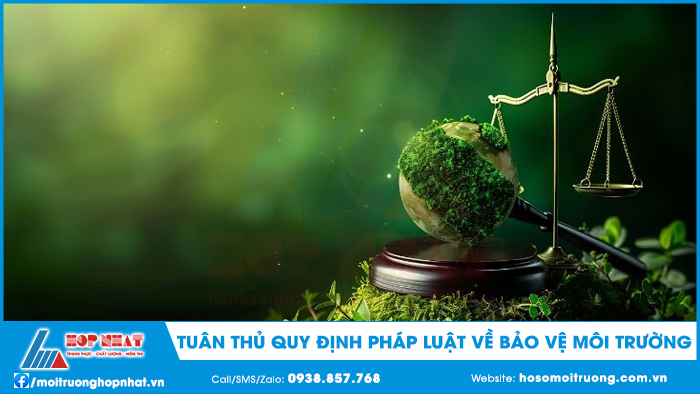 Tuân thủ quy định pháp luật về bảo vệ môi trường