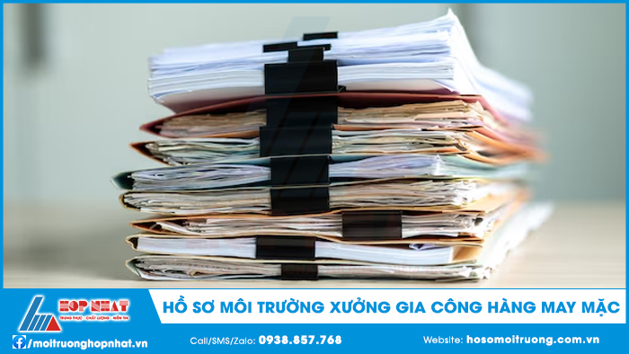 Hồ sơ môi trường xưởng gia công hàng may mặc