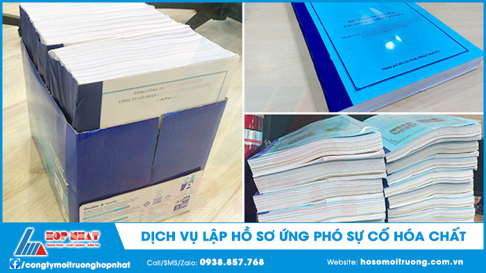 Dịch vụ lập hồ sơ ứng phó sự cố hóa chất