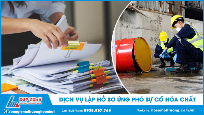Dịch vụ lập hồ sơ ứng phó sự cố hóa chất