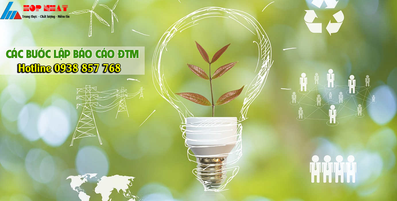 Các bước lập báo cáo ĐTM