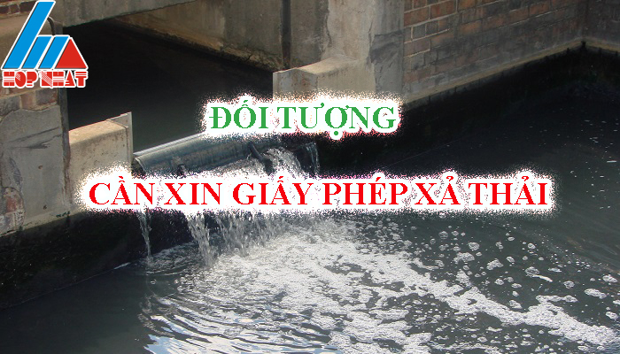 Xin giấy phép xả thải